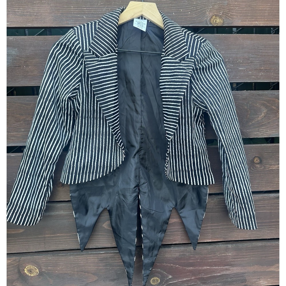 Nightmare Before Christmas Jack Kids Pinstripe Jacket Disney Park Size 9/10